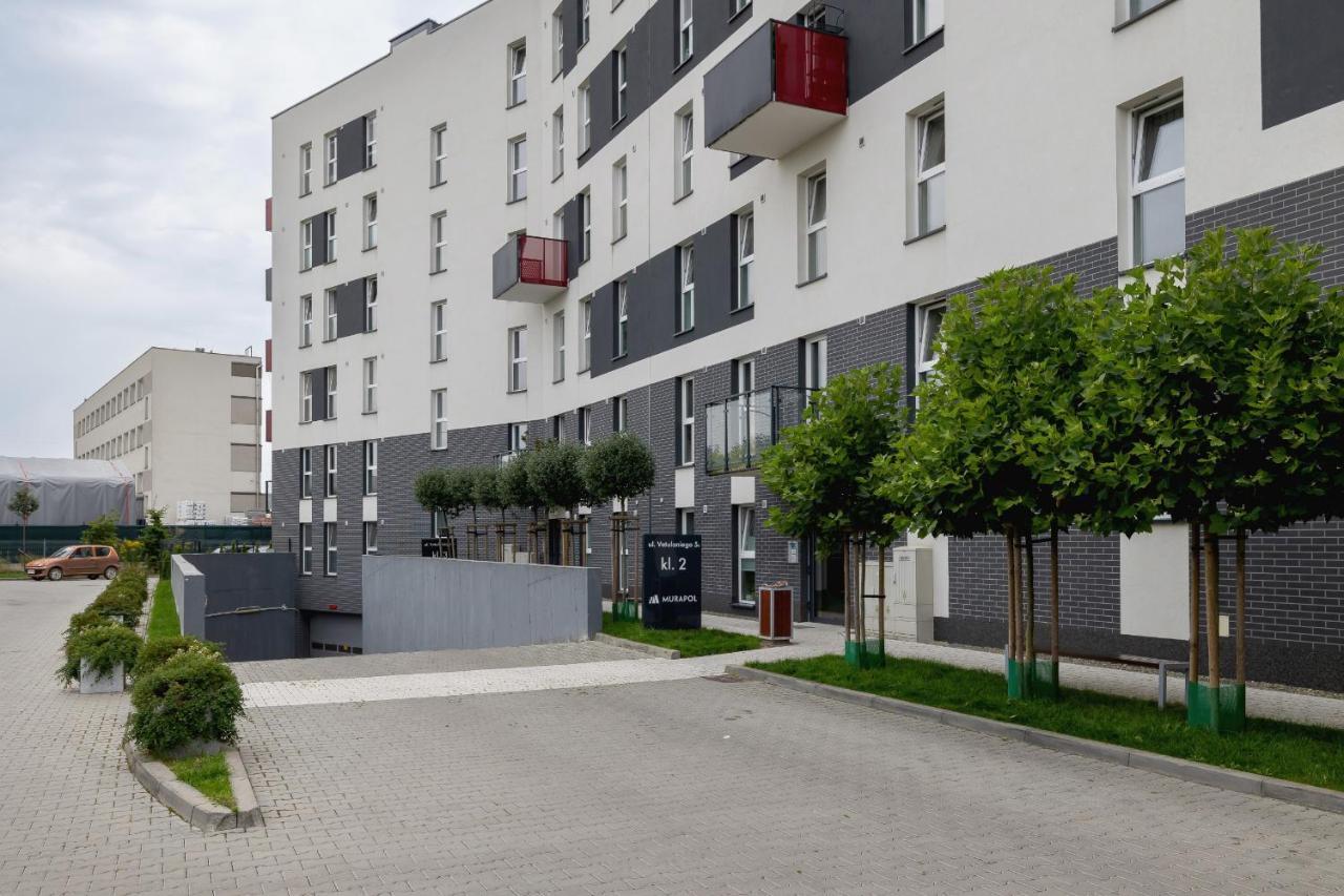 Vetulaniego Apartment With Air Conditioning & Parking By Renters Prestige Krasków Eksteriør bilde